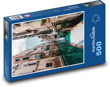 Venedig - Gondel, Kanal Puzzle 500 Teile - 46 x 30 cm