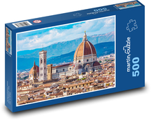 Katedrála - kupoly, budovy Puzzle 500 dielikov - 46 x 30 cm 