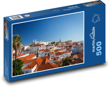 City - building, houses Puzzle of 500 pieces - 46 x 30 cm 