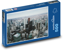 Buildings - city, houses Puzzle of 500 pieces - 46 x 30 cm 