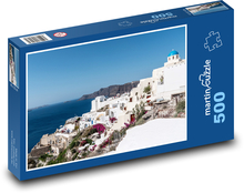 Santorini - Řecko, ostrov Puzzle 500 dílků - 46 x 30 cm