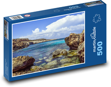 Zypern - Cavo Greko, Meer Puzzle 500 Teile - 46 x 30 cm