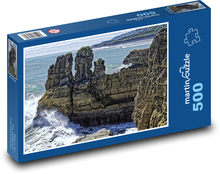 New Zealand - Paparoa National Park, Sea Puzzle of 500 pieces - 46 x 30 cm