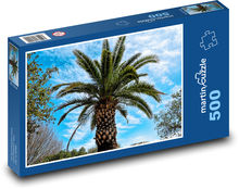 Palma - strom, nebe  Puzzle 500 - 46x30 cm