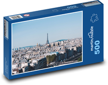 Paris - France, architecture Puzzle of 500 pieces - 46 x 30 cm 