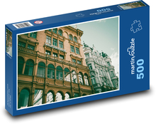 Viedeň - Rakúsko, budova Puzzle 500 dielikov - 46 x 30 cm 