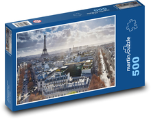 Eiffelova veža - Francúzsko, Paríž Puzzle 500 dielikov - 46 x 30 cm 