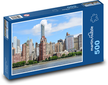 New York - Vereinigte Staaten von Amerika, Stadt Puzzle 500 Teile - 46 x 30 cm
