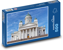 Helsinki - Finsko, katedrála  Puzzle 500 dílků - 46 x 30 cm