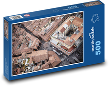 Staré mesto - domy, architektúra Puzzle 500 dielikov - 46 x 30 cm 
