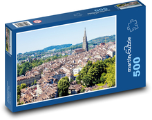 Budovy - mesto, architektúra Puzzle 500 dielikov - 46 x 30 cm 