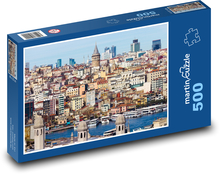 Galatská věž - Istanbul, Německo Puzzle 500 dílků - 46 x 30 cm