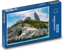 Príroda - skaly, more Puzzle 500 dielikov - 46 x 30 cm 