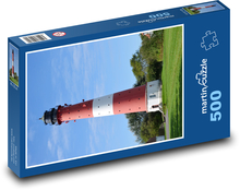 Lighthouse - Germany, North Sea Puzzle of 500 pieces - 46 x 30 cm 