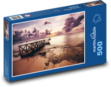 Most - more, prístav Puzzle 500 dielikov - 46 x 30 cm