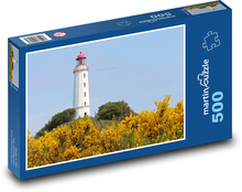 Lighthouse - coast, tower Puzzle of 500 pieces - 46 x 30 cm