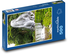 Waterfalls - Azores, Portugal Puzzle of 500 pieces - 46 x 30 cm 