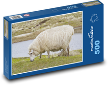 Sylt - Greece, sheep Puzzle of 500 pieces - 46 x 30 cm