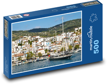 Skiathos - Grécko, mesto Puzzle 500 dielikov - 46 x 30 cm 