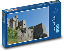 Mont Orgueil - Castle, Jersey Puzzle 500 elementów - 46x30 cm