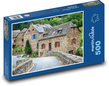 Starożytna wioska - dom, budownictwo Puzzle 500 elementów - 46x30 cm
