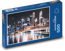 Architektúra - budovy, domy Puzzle 500 dielikov - 46 x 30 cm