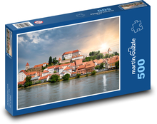 Ptuj - Slovinsko, město Puzzle 500 dílků - 46 x 30 cm