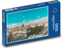 Madrid - Spanien, Stadt Puzzle 500 Teile - 46 x 30 cm