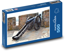Cannon - Castle, Mont Orgueil Puzzle 500 dielikov - 46 x 30 cm 