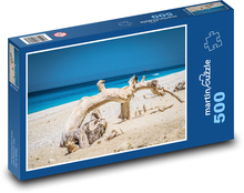 Řecko - ostrovy, pláž Puzzle 500 dílků - 46 x 30 cm
