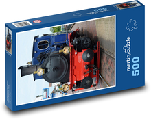 Borkum - Německo, vlak Puzzle 500 dílků - 46 x 30 cm