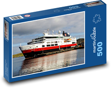 Kreuzfahrt - Kreuzfahrtdampfer, Meer Puzzle 500 Teile - 46 x 30 cm