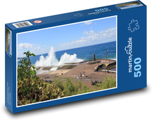 Teneriffa - Wellen, Küste Puzzle 500 Teile - 46 x 30 cm