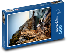 Oceán - skály, moře Puzzle 500 dílků - 46 x 30 cm