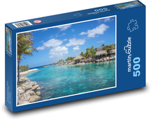 Laguna - Curacao, ostrov Puzzle 500 dílků - 46 x 30 cm