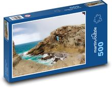 Portoryko - plaża, morze Puzzle 500 elementów - 46x30 cm
