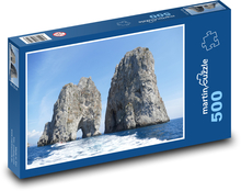 Capri - Italy, Mediterranean Sea Puzzle of 500 pieces - 46 x 30 cm