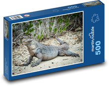 Leguán - jašterica, plaz Puzzle 500 dielikov - 46 x 30 cm 