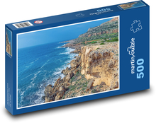 Kap Griechenland - Zypern, Insel Puzzle 500 Teile - 46 x 30 cm