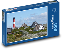 Hörnum -  ostrov Sylt, Německo Puzzle 500 - 46x30 cm