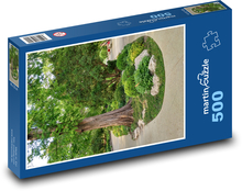 Wyspa Małgorzaty - Park, Budapeszt Puzzle 500 elementów - 46x30 cm