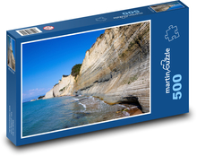 Griechenland - Insel Korfu, Küste Puzzle 500 Teile - 46 x 30 cm