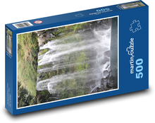 Wasserfall - Fluss, Natur Puzzle 500 Teile - 46 x 30 cm