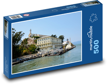 Alcatraz - USA, Ameryka Puzzle 500 elementów - 46x30 cm