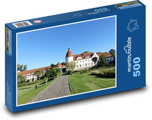 Zámek - Nordborg, Dánsko Puzzle 500 dílků - 46 x 30 cm