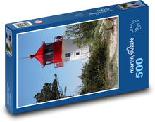 Leuchtturm - Ostsee, Küste Puzzle 500 Teile - 46 x 30 cm