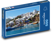 Kréta - Agia galini, more Puzzle 500 dielikov - 46 x 30 cm 