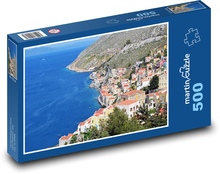 Hafen - Küste, Stadt Puzzle 500 Teile - 46 x 30 cm