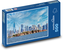 New York - Manhattan, city Puzzle of 500 pieces - 46 x 30 cm 