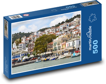 Griechenland - Skopelos, Insel Puzzle 500 Teile - 46 x 30 cm